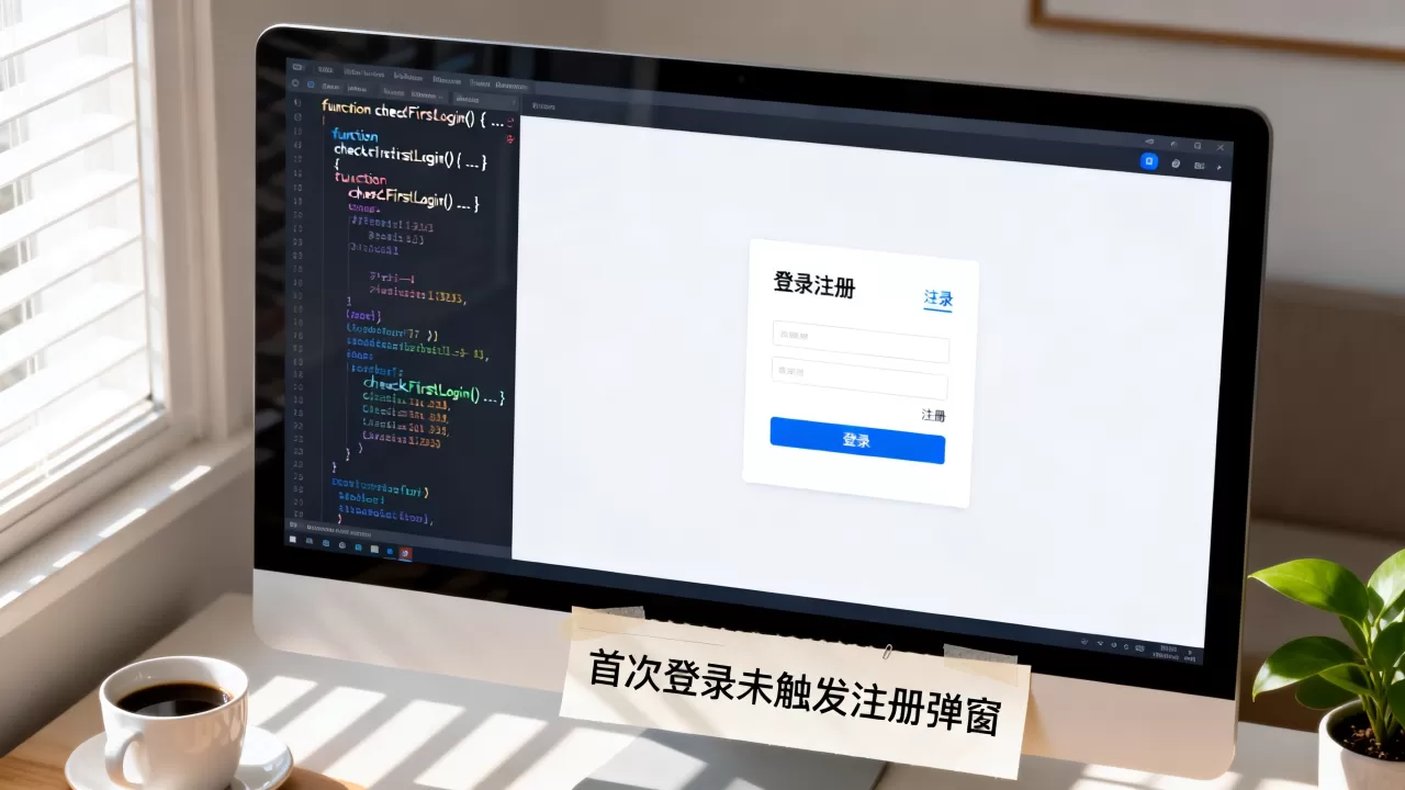 为什么HTML登录注册页面模板首次登录没弹出注册?,怎么解决 为什么HTML登录注册页面模板首次登录没弹出注册?,怎么解决