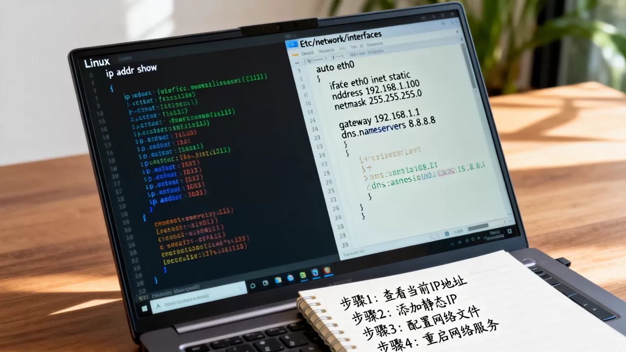 如何通过ip addr配置IP地址并设置IP库,Linux静态IP配置的详细步骤是什么? 如何通过ip addr配置IP地址并设置IP库,Linux静态IP配置的详细步骤是什么?