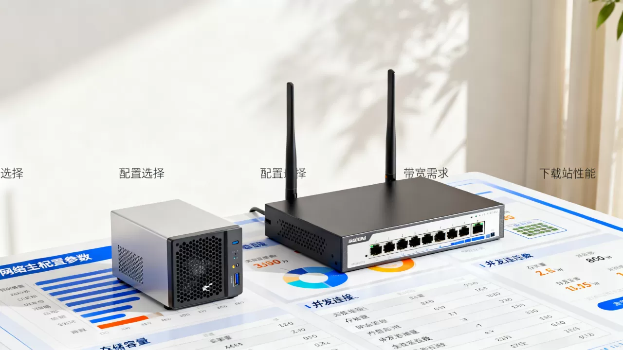 小型下载站用虚拟主机够用吗，怎么选配置和带宽