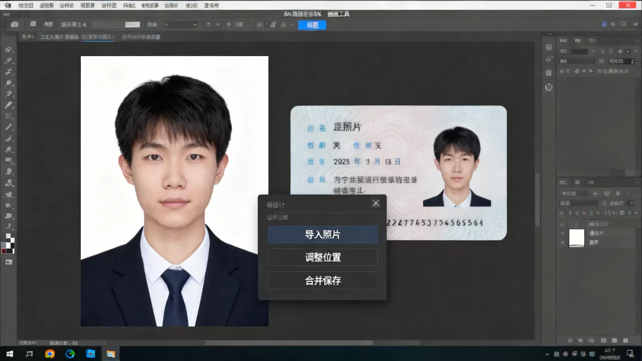 如何用画图工具将证件正反面照片合入一张图,怎么操作? 如何用画图工具将证件正反面照片合入一张图,怎么操作?