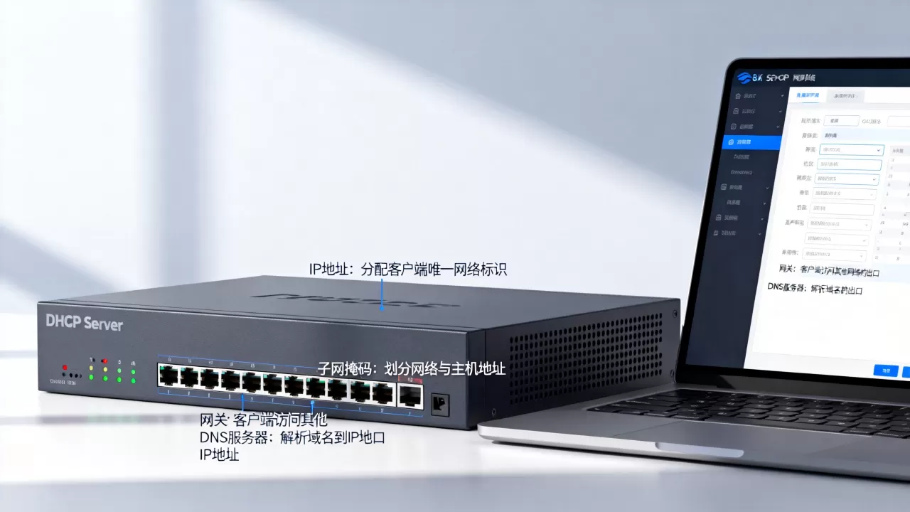 DHCP服务器能为客户端提供哪些参数，这些参数有什么作用