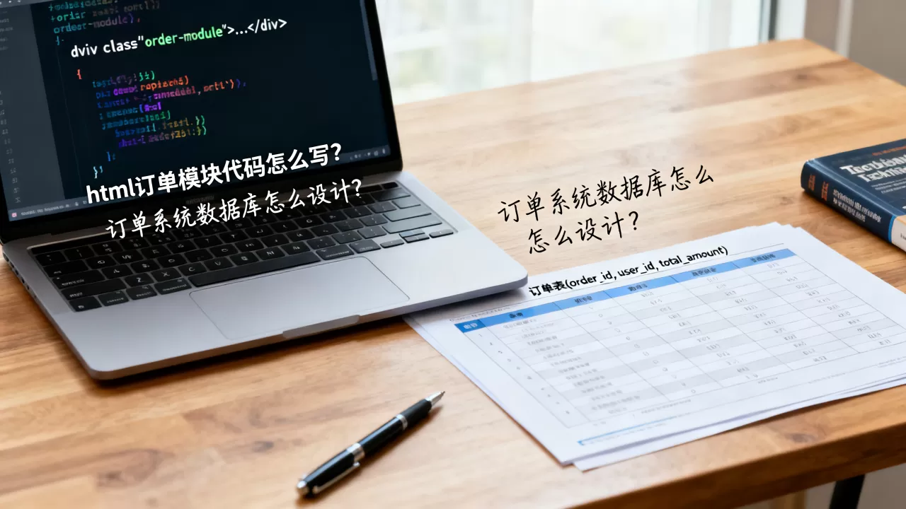html订单模块代码怎么写?,订单系统数据库怎么设计? html订单模块代码怎么写?,订单系统数据库怎么设计?