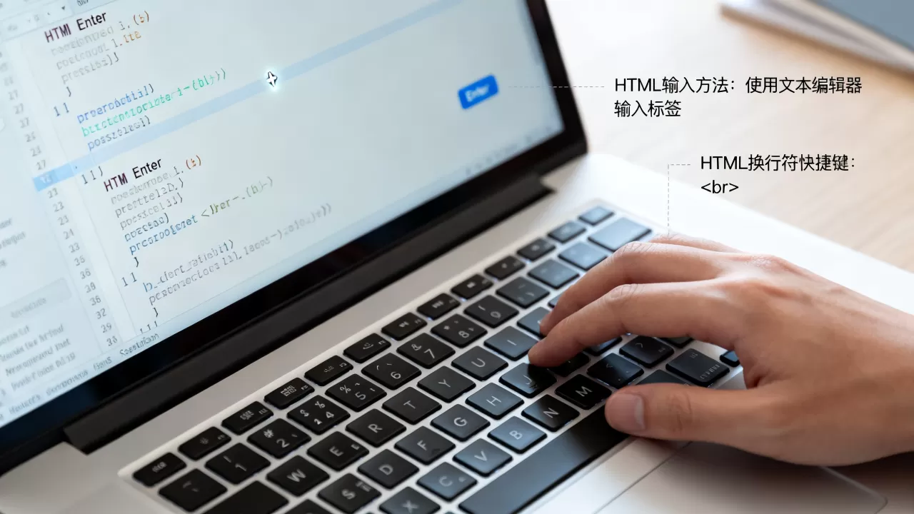 html换行符快捷键到底是什么，HTML输入怎么用？