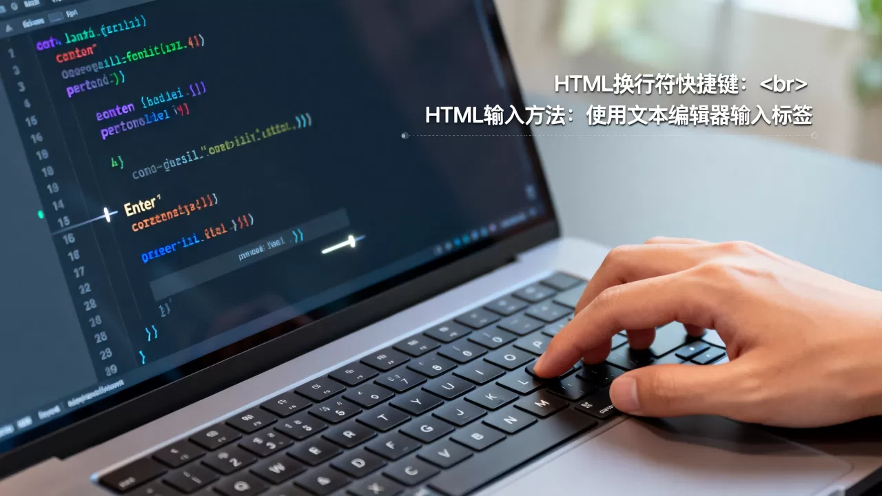 html换行符快捷键到底是什么，HTML输入怎么用？
