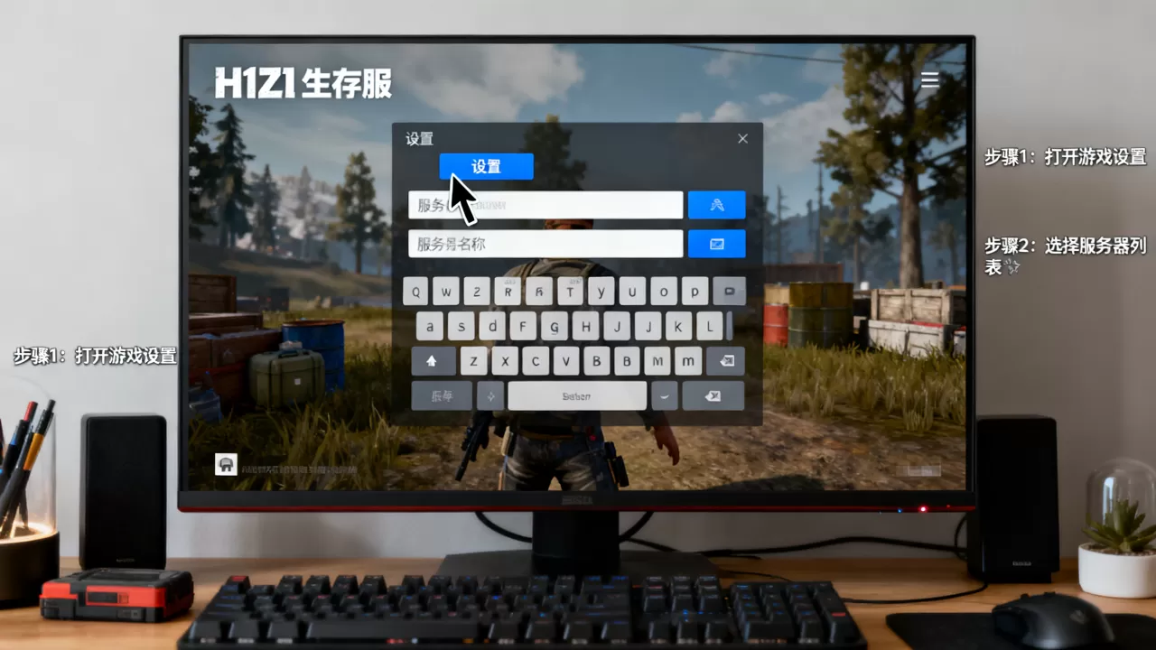 h1z1生存服切换服务器有技巧吗?,怎么操作? h1z1生存服切换服务器有技巧吗?,怎么操作?