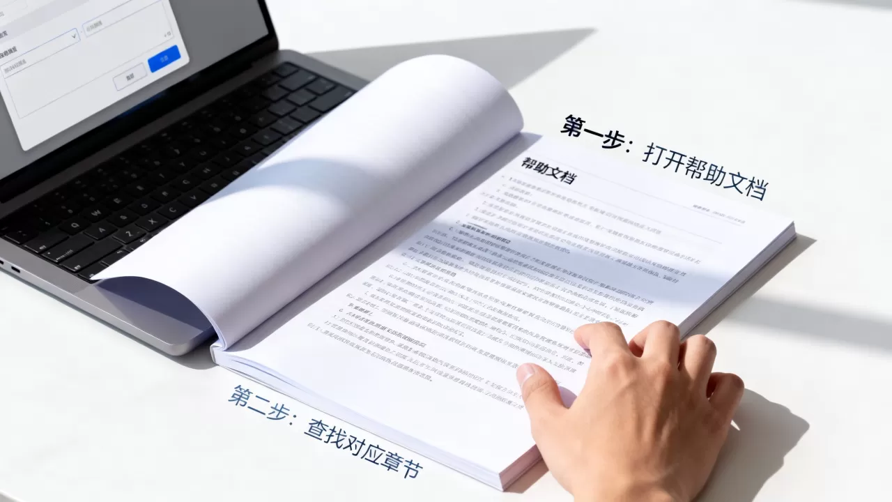 帮助文档的正确使用方法是什么，如何正确操作？