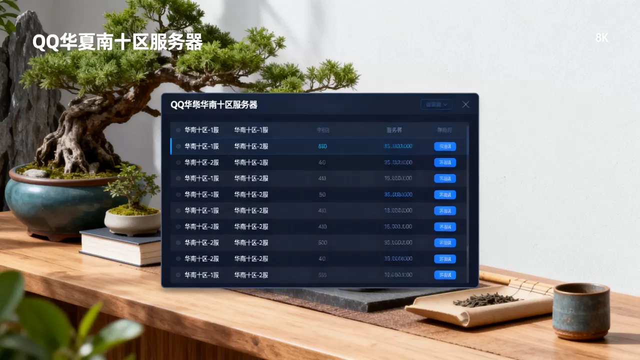 QQ华夏华南十区有多少个服务器,有哪些服务器 QQ华夏华南十区有多少个服务器,有哪些服务器
