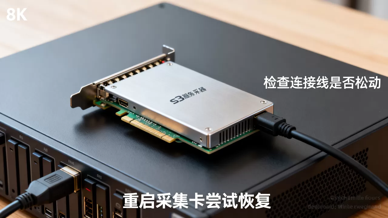 s3服务器采集卡突然没信号怎么回事?,怎么解决? s3服务器采集卡突然没信号怎么回事?,怎么解决?