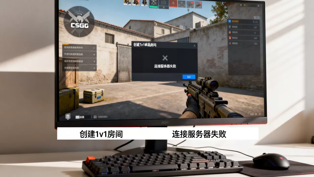 csgo怎么开1v1单挑房间,为什么连接至服务器失败? csgo怎么开1v1单挑房间,为什么连接至服务器失败?