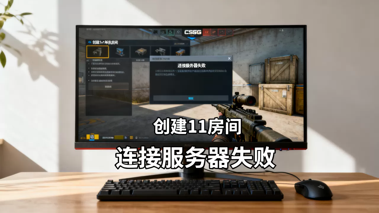 csgo怎么开1v1单挑房间,为什么连接至服务器失败? csgo怎么开1v1单挑房间,为什么连接至服务器失败?