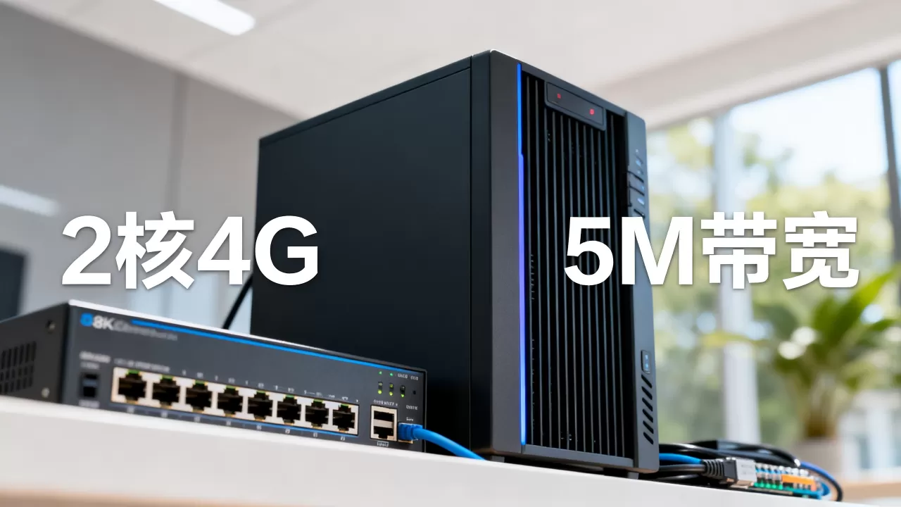 服务器2核4g带宽5能带多少人，2核4g5m配置做网站够用吗？