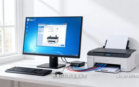 Win7打印机服务器不可用怎么办，是什么原因？