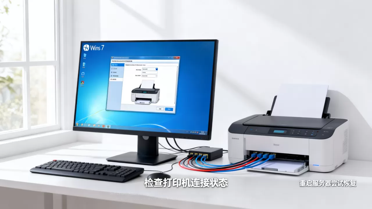 Win7打印机服务器不可用怎么办,是什么原因? Win7打印机服务器不可用怎么办,是什么原因?