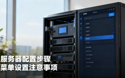 服务器配置和菜单如何设置？，有哪些注意事项？