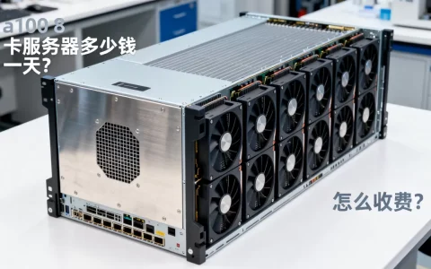 a100 8卡服务器多少钱一天？，怎么收费？
