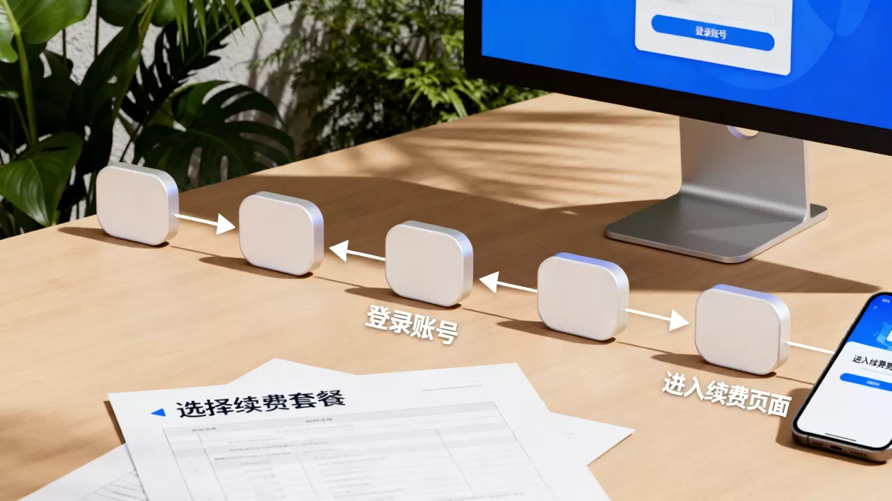 画流程图网站续费指引流程图怎么用?,续费流程是什么 画流程图网站续费指引流程图怎么用?,续费流程是什么