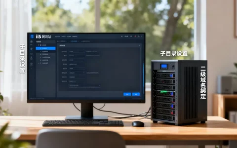如何设置iis网站子目录二级域名？，网站后台怎么设置？