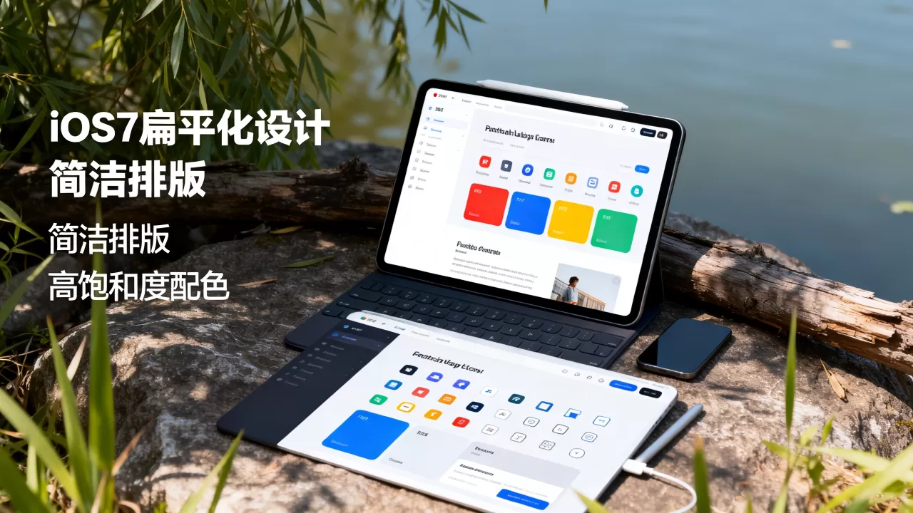 如何打造iOS7系统风格网站？,有哪些设计技巧