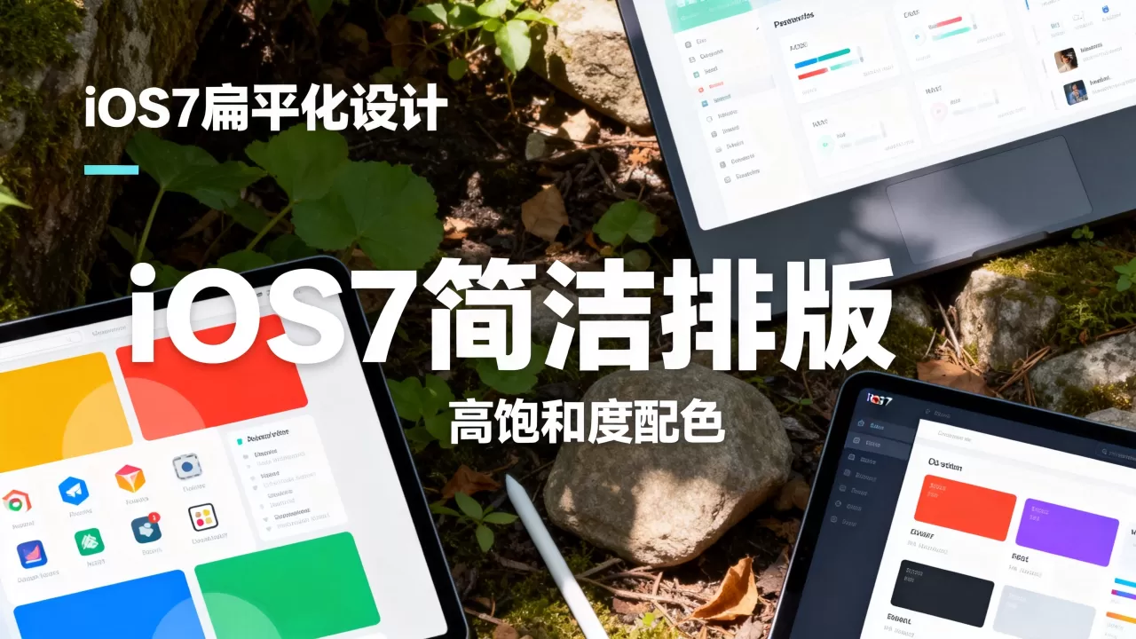 如何打造iOS7系统风格网站？,有哪些设计技巧