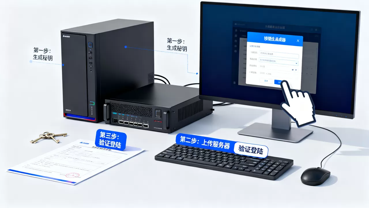 服务器配置秘钥登陆的步骤是什么?,如何设置 服务器配置秘钥登陆的步骤是什么?,如何设置