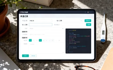 如何实现HTML体温单源码，HTML输入框怎么设计？