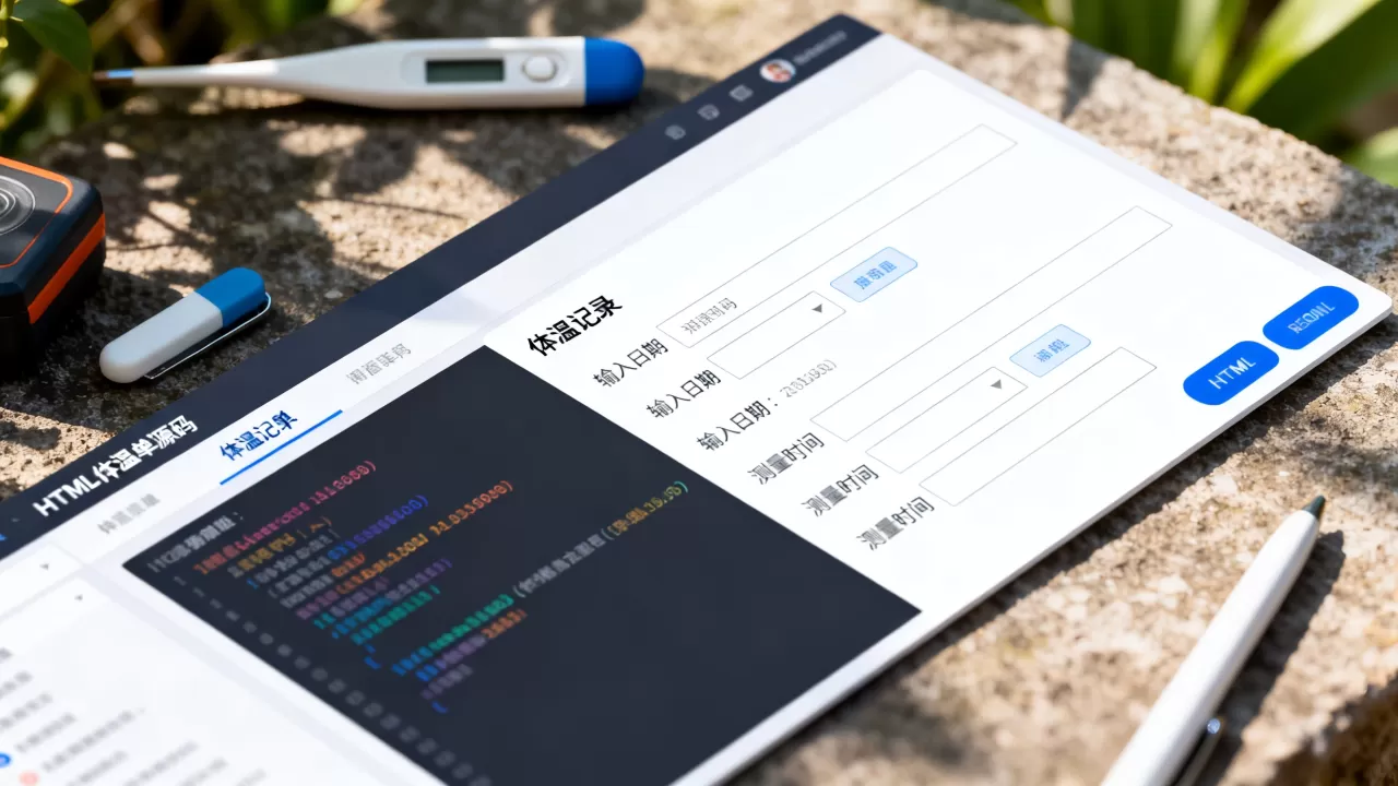 如何实现HTML体温单源码,HTML输入框怎么设计? 如何实现HTML体温单源码,HTML输入框怎么设计?