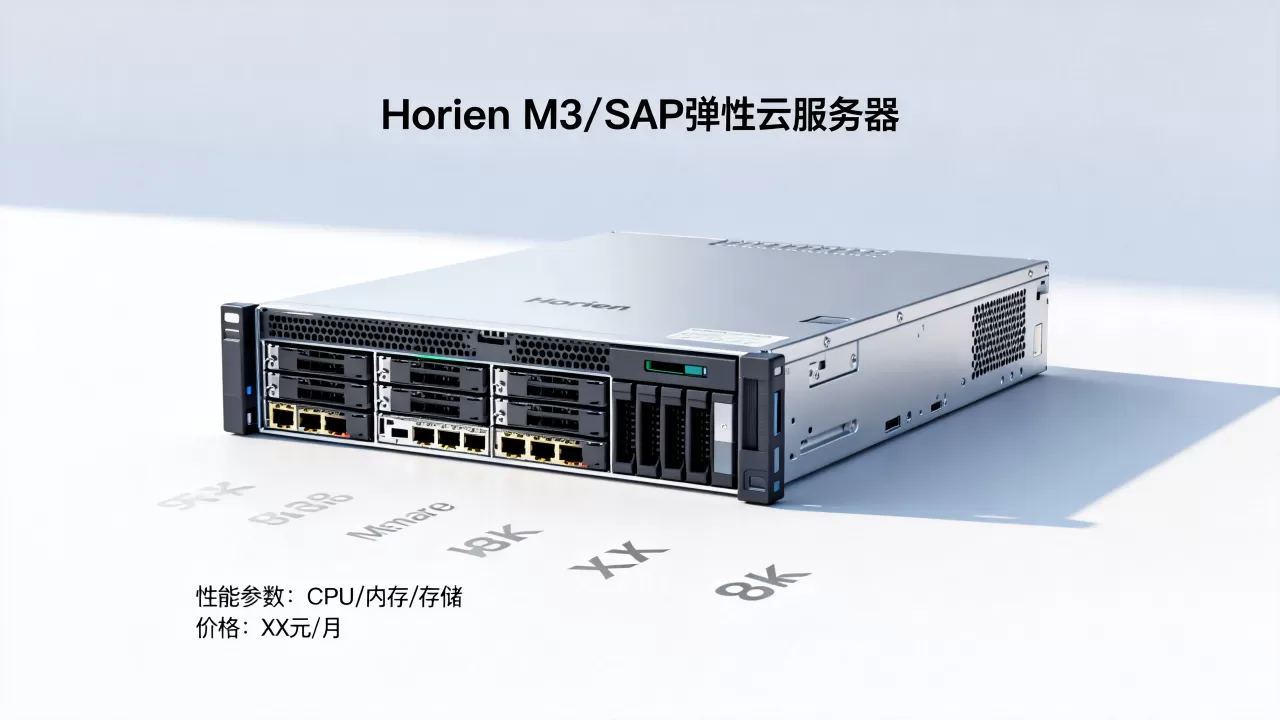 Horien M3系列SAP弹性云服务器性能如何，多少钱？