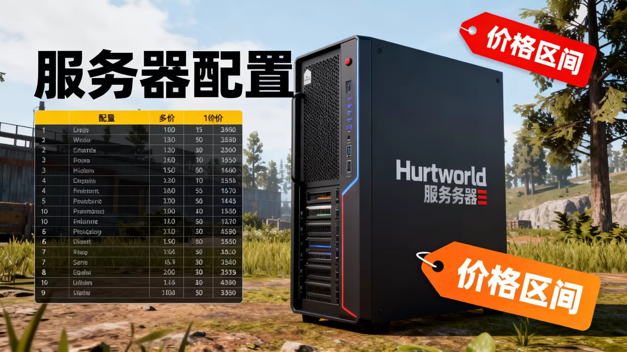 Hurtworld服务器该怎么选,多少钱 Hurtworld服务器该怎么选,多少钱