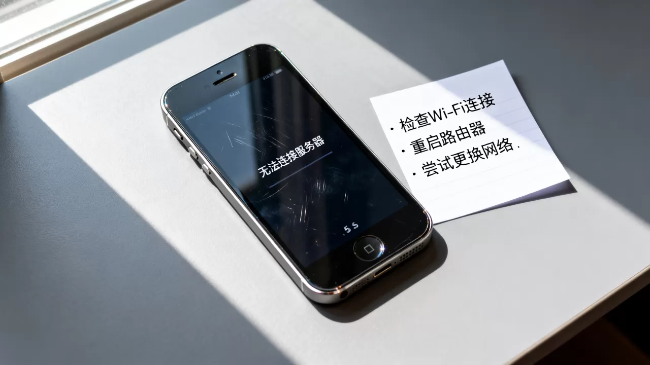 苹果5s连接服务器出现问题怎么办,怎么回事 苹果5s连接服务器出现问题怎么办,怎么回事