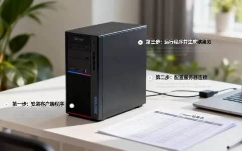 服务器咋做客户端程序与结果表，具体步骤是什么