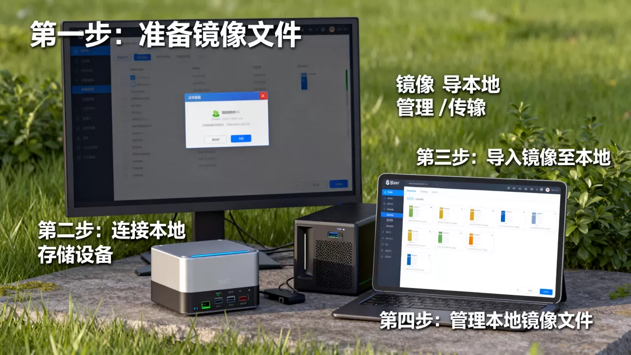 镜像导本地和管理本地镜像有哪些步骤，怎么做？