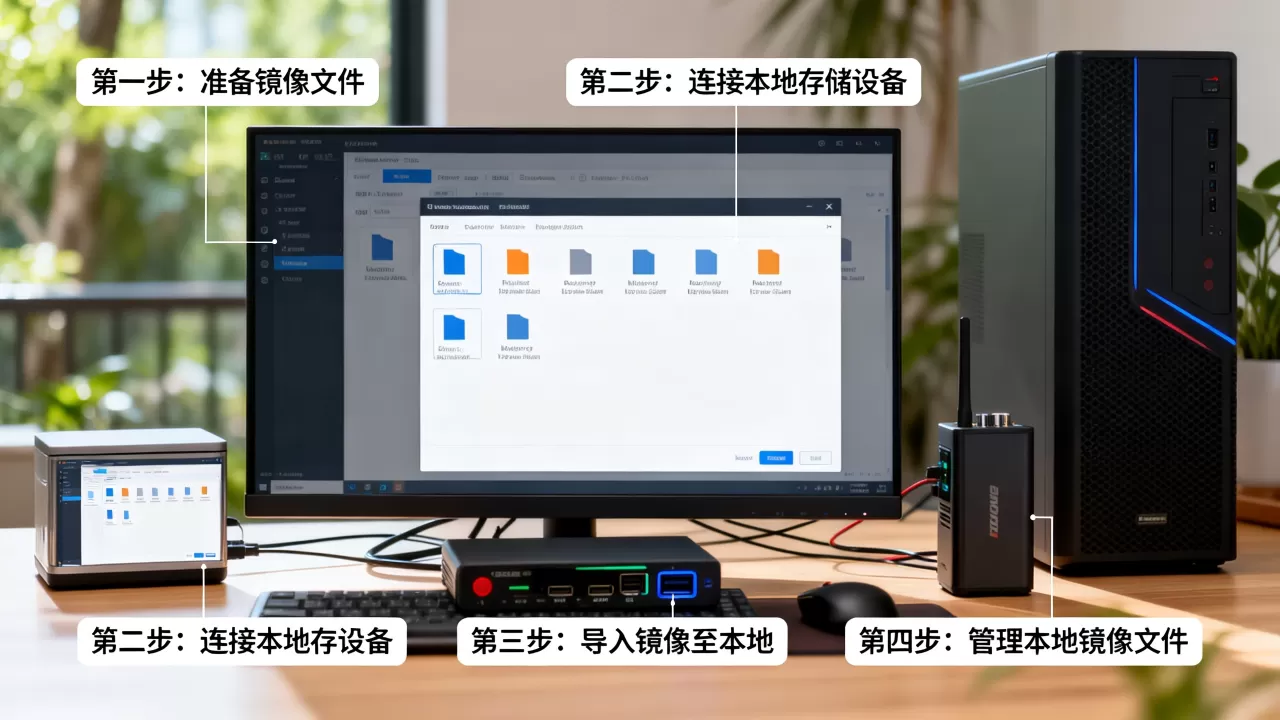 镜像导本地和管理本地镜像有哪些步骤，怎么做？
