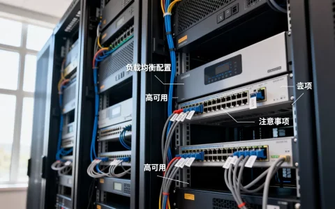 服务器怎样配置负载均衡才能实现高可用，有哪些注意事项