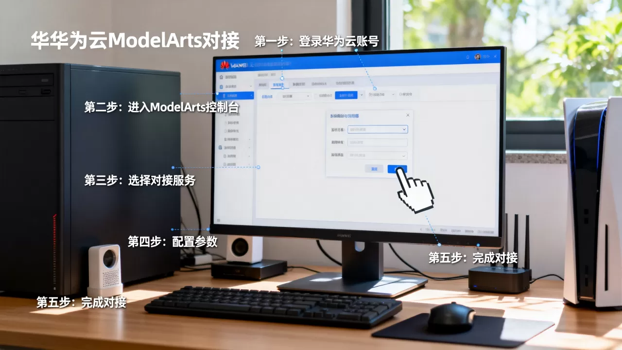华为云ModelArts如何对接，具体步骤有哪些？