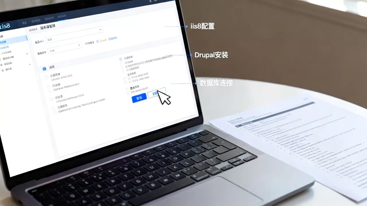 iis8搭建Drupal网站怎么做，Drupal怎么搭建