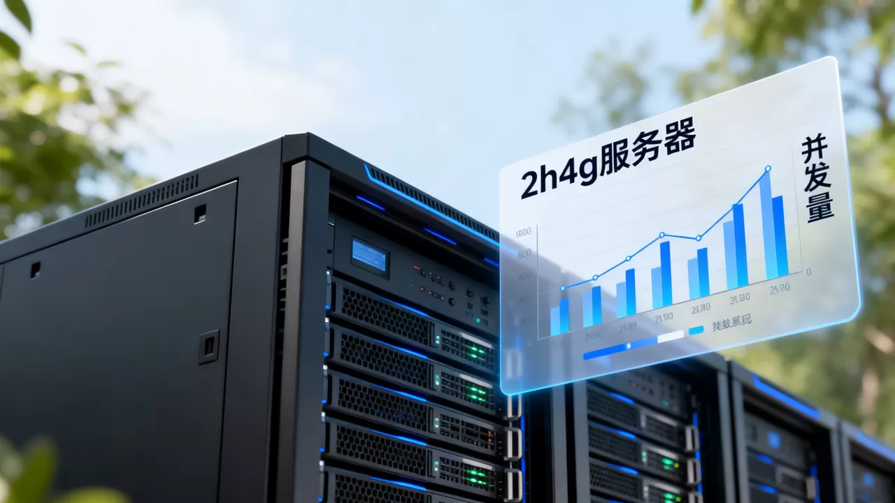2h4g服务器能容纳多少人,并发量多大? 2h4g服务器能容纳多少人,并发量多大?