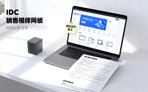 IDC销售网站模板与网站模板设置如何选择，怎么设置？