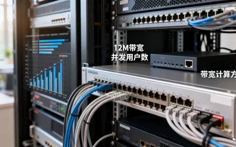 服务器峰值12M带宽能支持多少人，带宽怎么算？