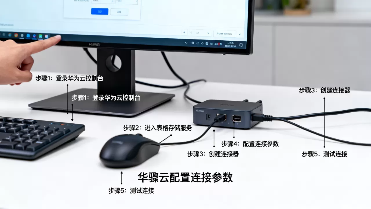 如何配置华为云表格存储服务连接器,步骤是什么? 如何配置华为云表格存储服务连接器,步骤是什么?