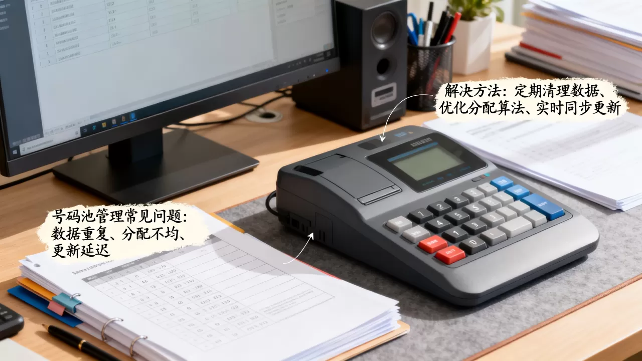 号码池管理号码的常见问题有哪些，怎么解决