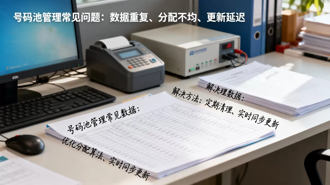 号码池管理号码的常见问题有哪些，怎么解决