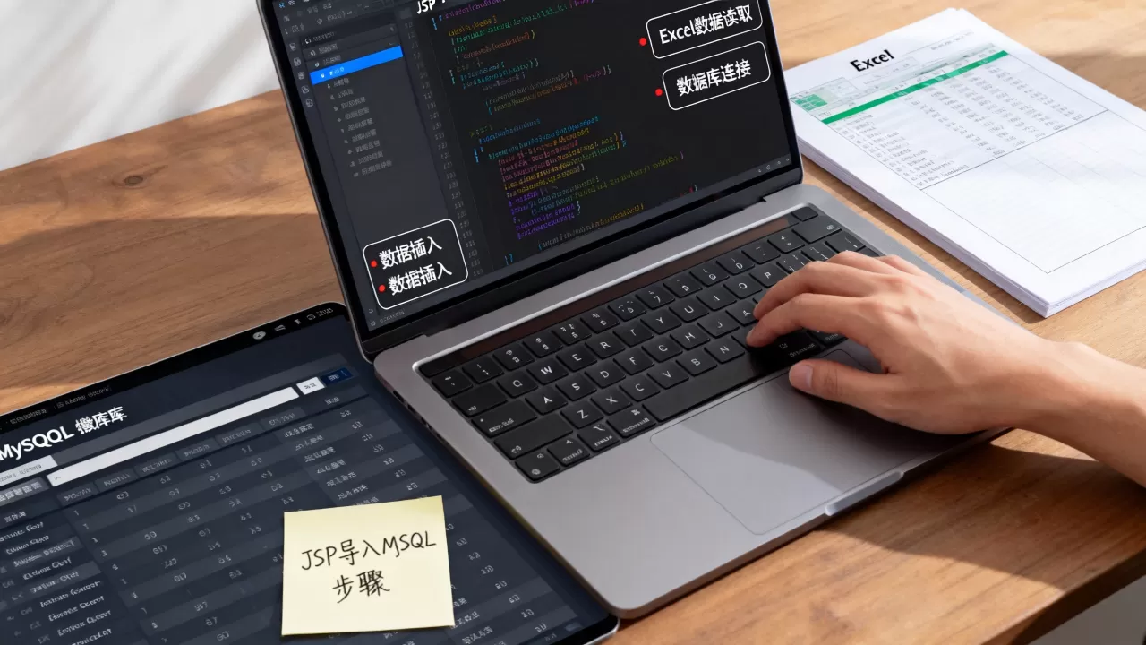 JSP如何将Excel数据导入MySQL数据库，如何操作？
