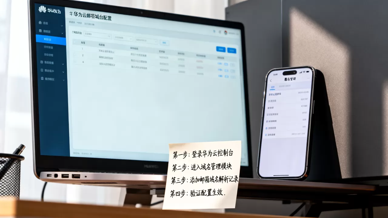 华为云邮箱域名配置怎么操作?,有哪些步骤? 华为云邮箱域名配置怎么操作?,有哪些步骤?