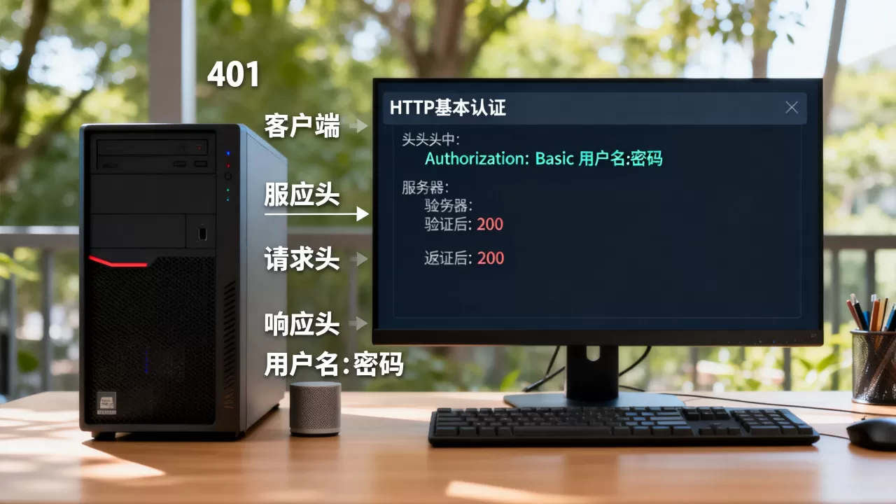 HTTP基本认证的工作原理是什么?,如何实现? HTTP基本认证的工作原理是什么?,如何实现?