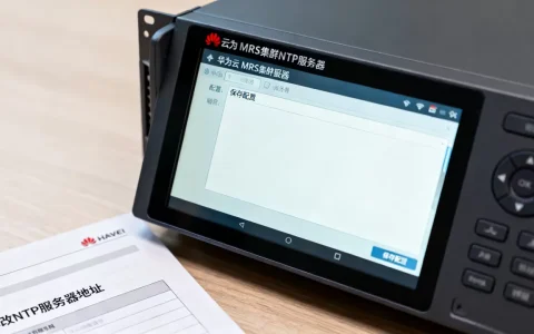 如何修改华为云MRS集群NTP服务器？，怎么设置