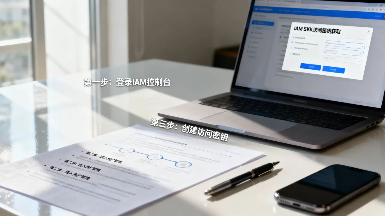 怎么获取IAM SDK访问密钥，有哪些步骤？