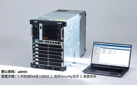 h3c服务器r2900默认密码是多少，怎么重置