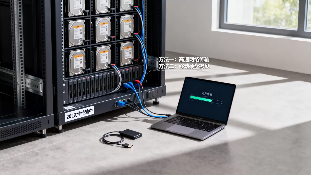 20t文件怎么快速复制到新服务器上,有哪些方法? 20t文件怎么快速复制到新服务器上,有哪些方法?