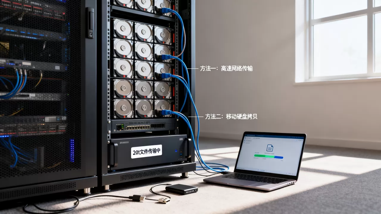 20t文件怎么快速复制到新服务器上，有哪些方法？