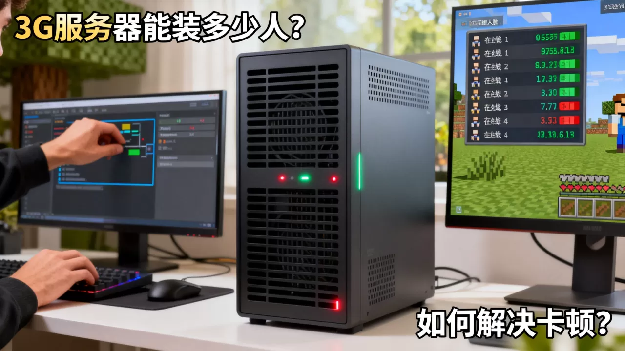 我的世界3G服务器能装多少人,怎么解决卡顿? 我的世界3G服务器能装多少人,怎么解决卡顿?